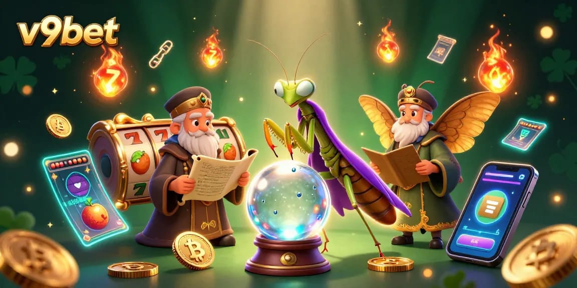 Spin slots and win with v9bet as cartoon characters reveal fortunes and jackpots!