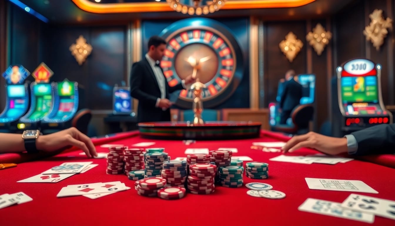 Experience the thrill of diverse casino games at https://s8mode.com/ with vibrant poker tables, roulette wheels, and more.