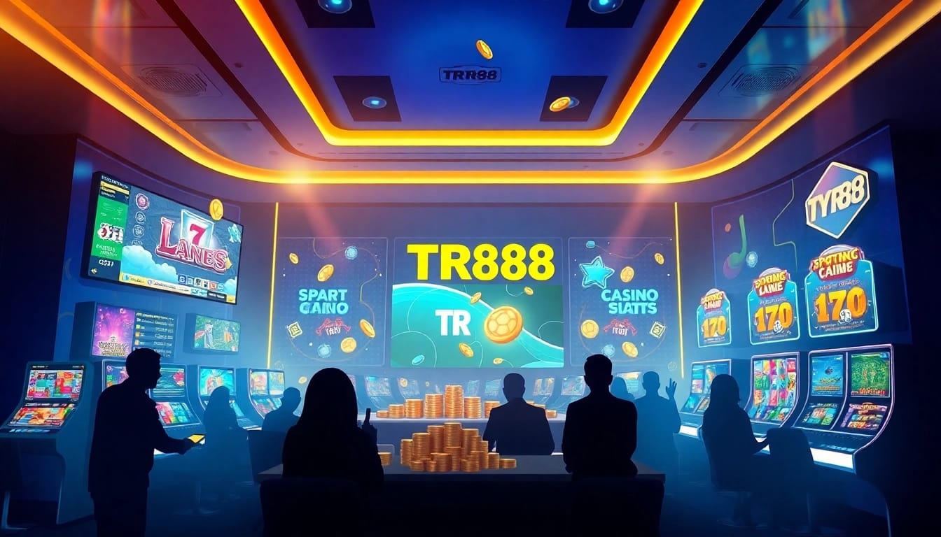 Exciting TR88 online betting platform showcasing diverse games and thrilling wins.