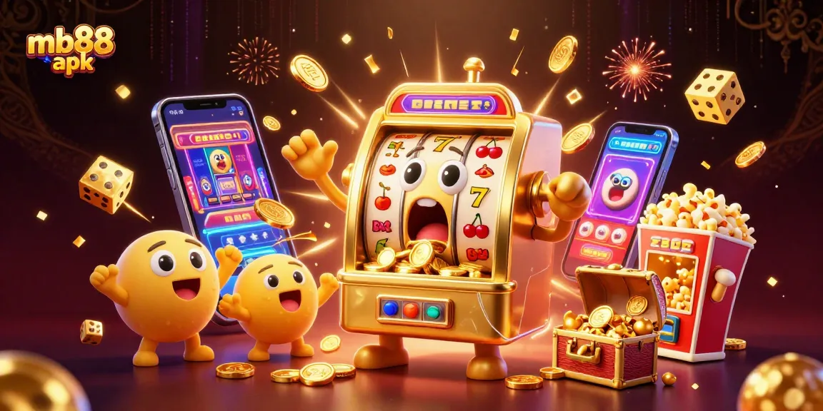 Experience the thrill of winning on mb88 apk with dynamic slot machines and vibrant casino elements.