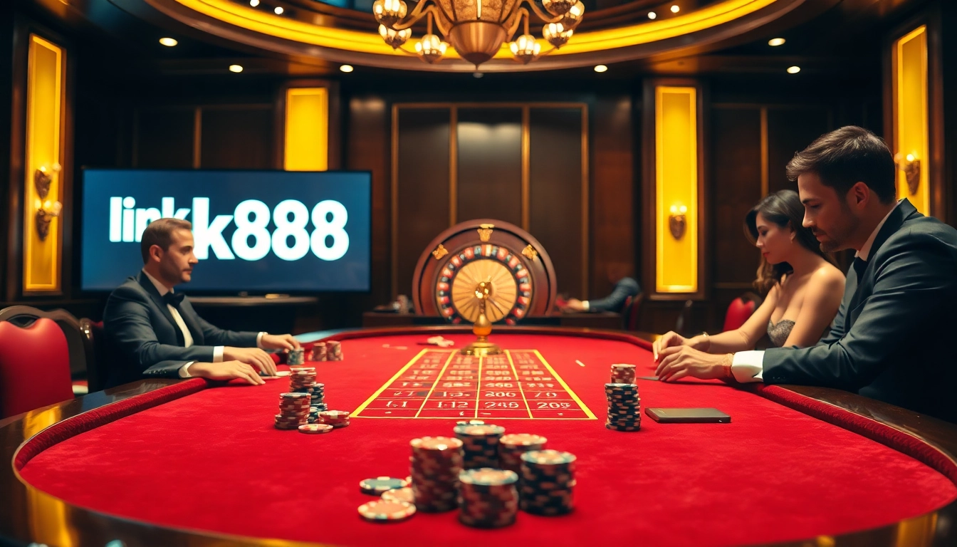 Experience the excitement of gaming at GK88 with a lively casino atmosphere and link gk88.