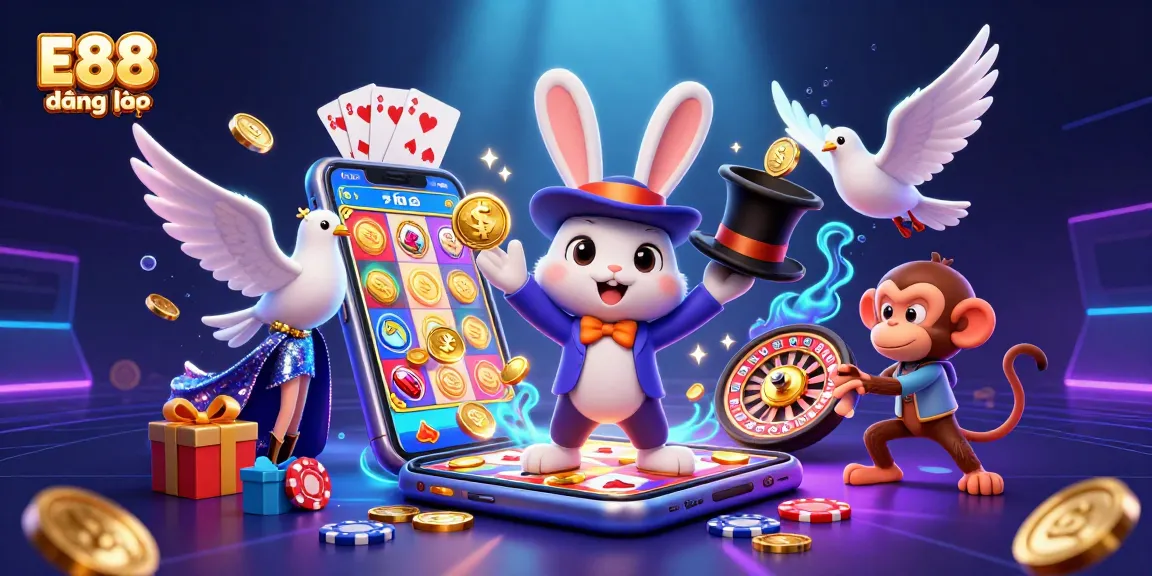 Experience the thrill of E88 đăng nhập with magical elements at a vibrant online casino.
