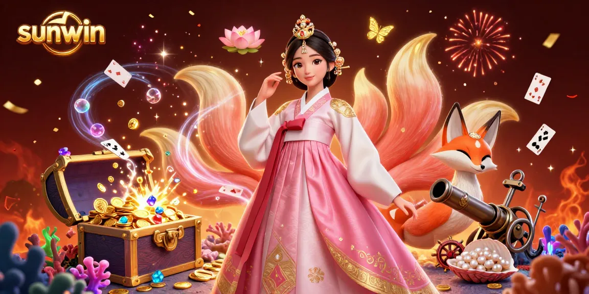 Win big with exciting sunwin casino games featuring vibrant characters and dynamic treasures.