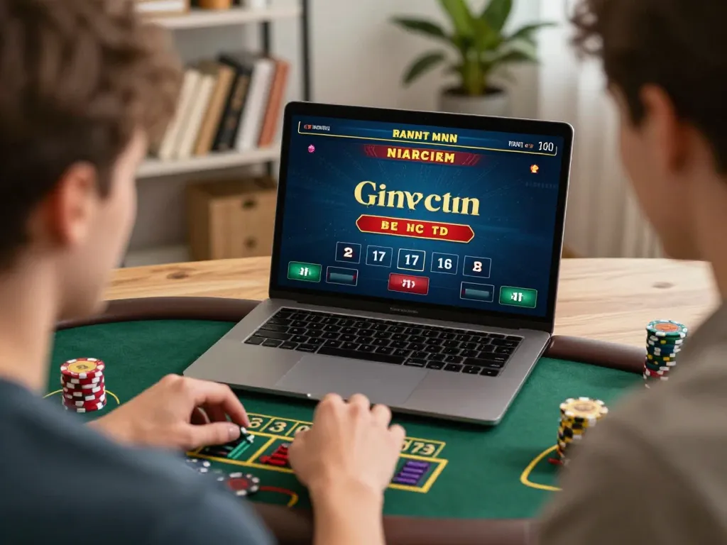 Player engaging in online casino gaming at O8, focusing on live dealer baccarat.