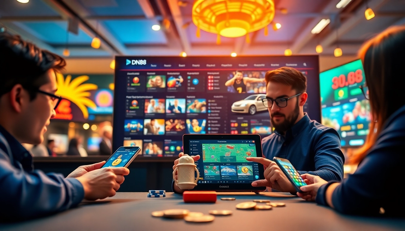 Experience the excitement of DN88 online gaming with diverse games and attractive promotions.