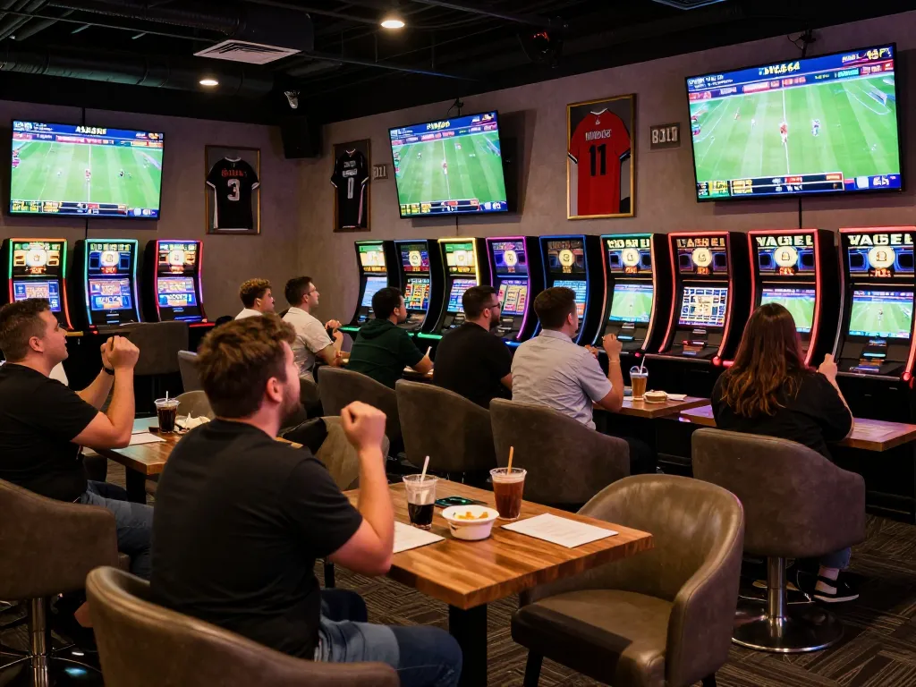 Fans enjoying lively sports betting atmosphere at thể thao mb66 with live games and exciting odds