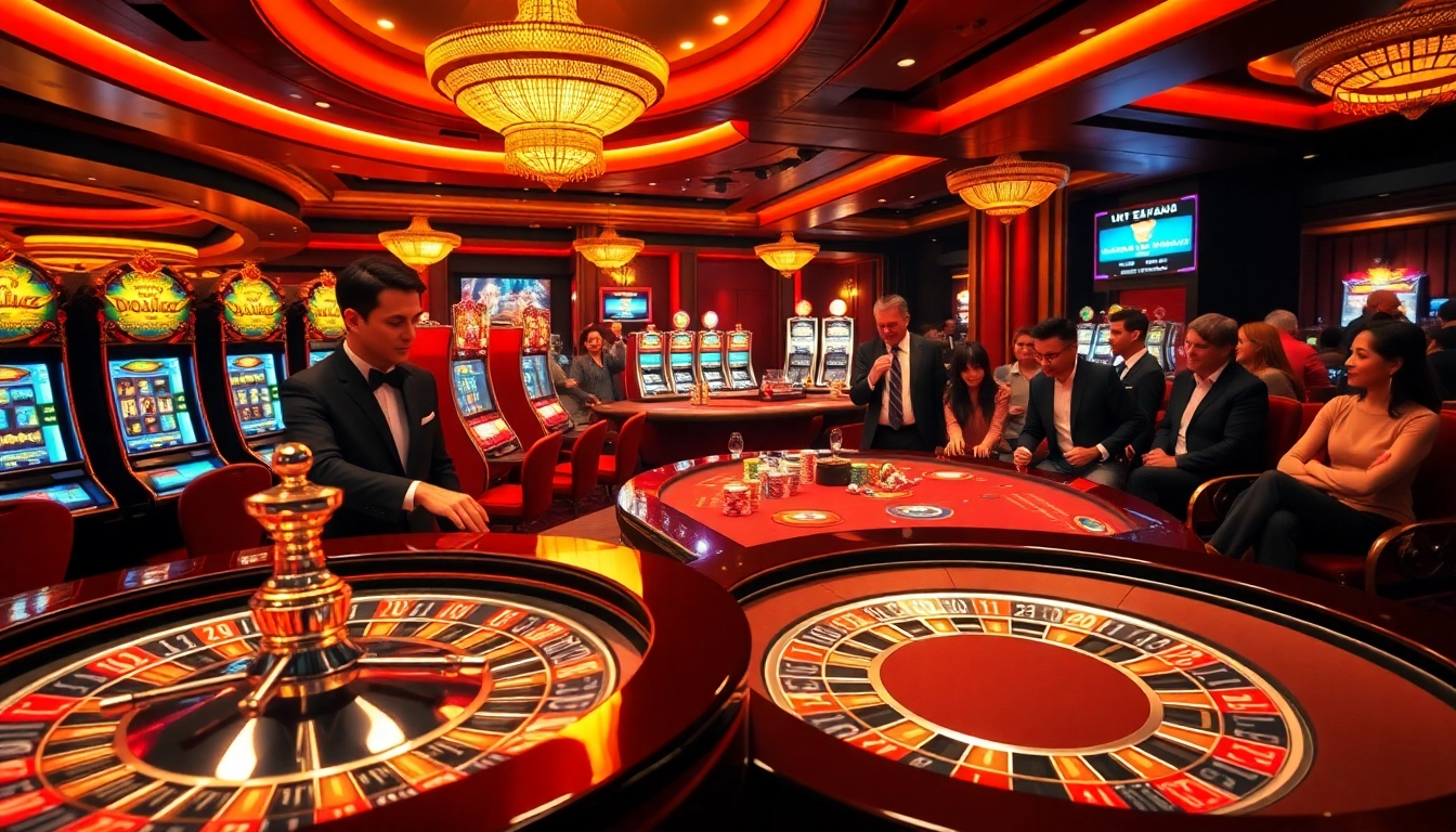 Experience the thrill of gaming at https://tg88.fyi/ with vibrant casino tables and excited players.