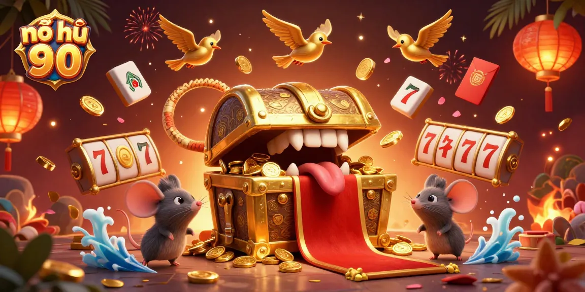 Experience nổ hũ 90 with thrilling online slots, dynamic treasure chests, and exciting gameplay elements.