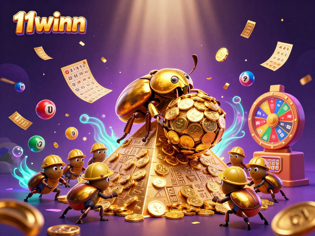 Experience thrilling wins with 11winn in an exciting golden casino world.
