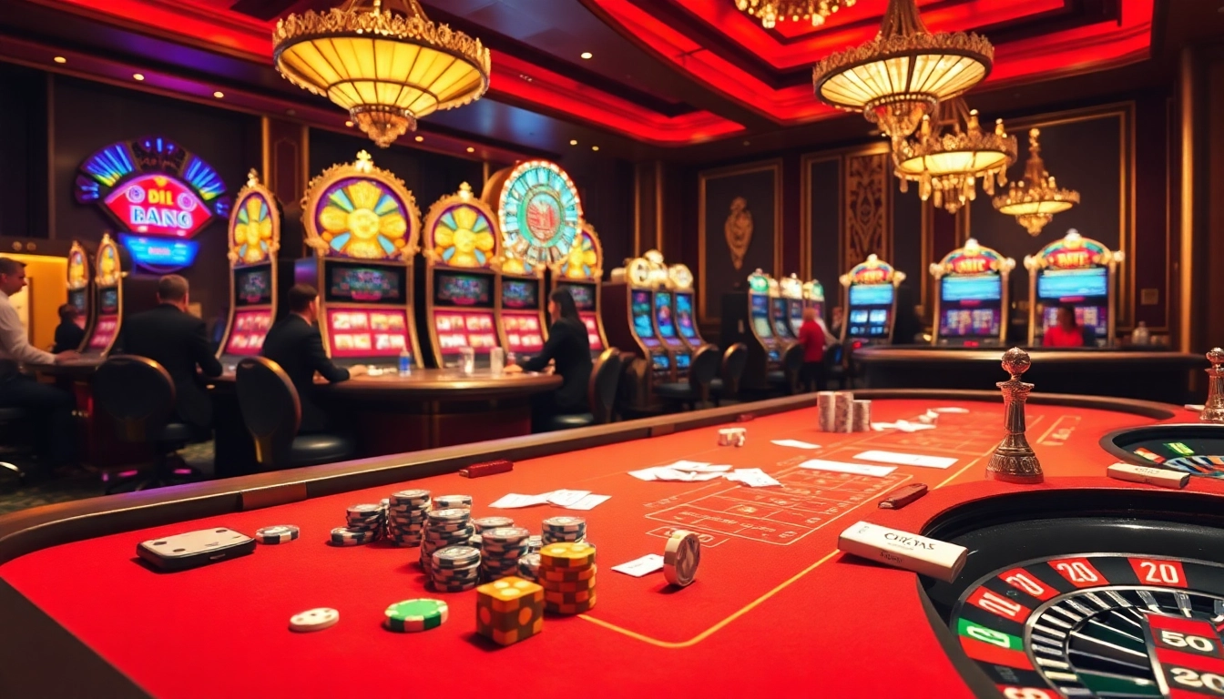 Engaging with hidden wiki links at a vibrant casino table with poker chips and roulette wheel.