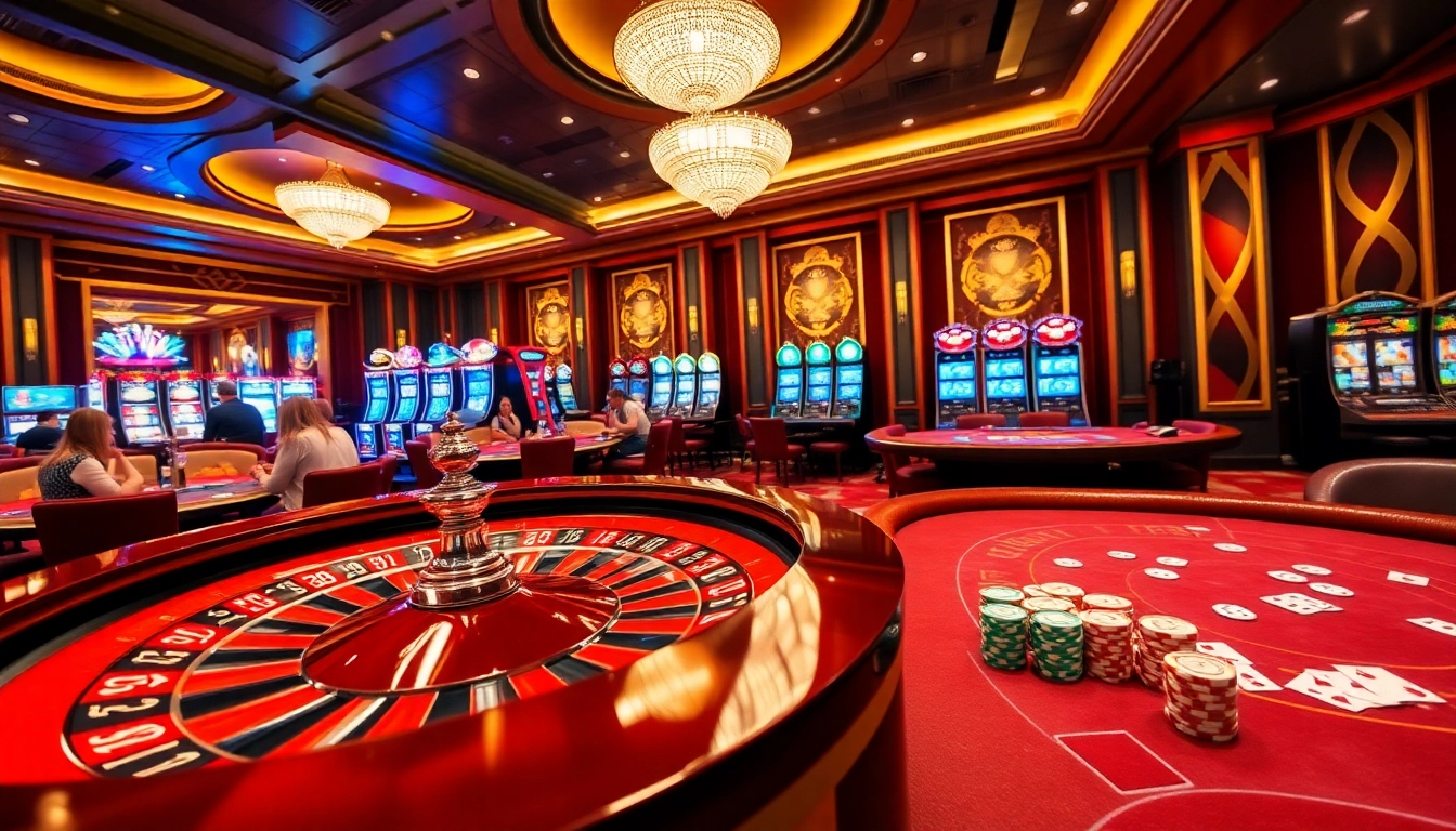 Experience winning thrills at http://v9bet2.app/ with a vibrant casino scene featuring roulette and poker actions.