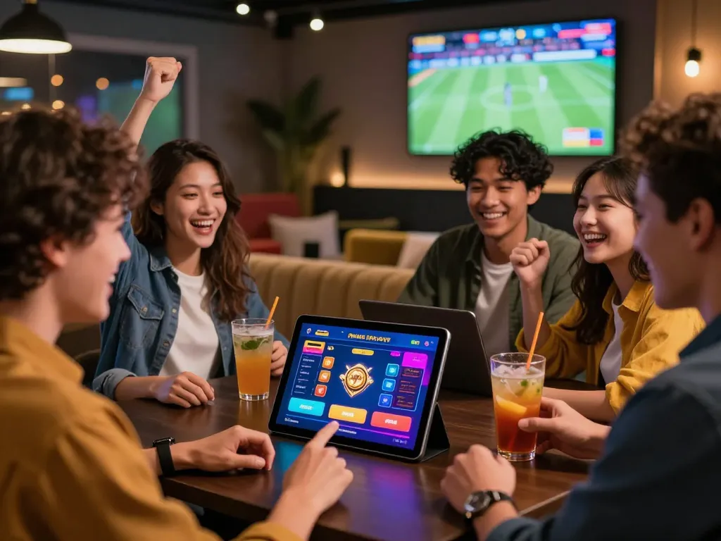 Exciting online betting with friends at a 79KING platform showcasing casino games