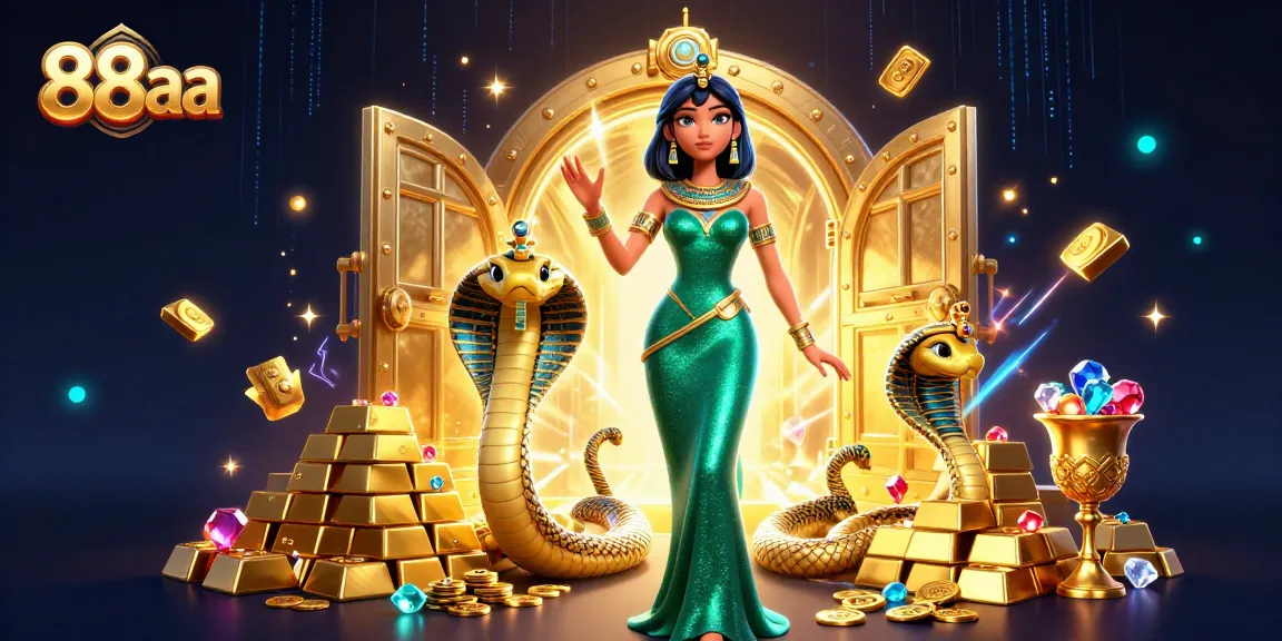 Join the excitement with 88aa as you discover treasures in this vibrant casino scene.