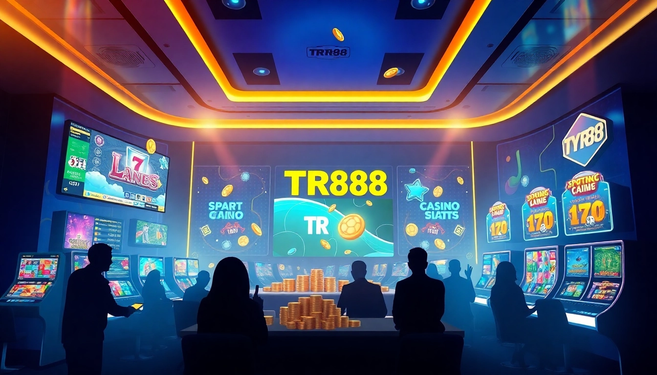 Exciting TR88 online betting platform showcasing diverse games and thrilling wins.