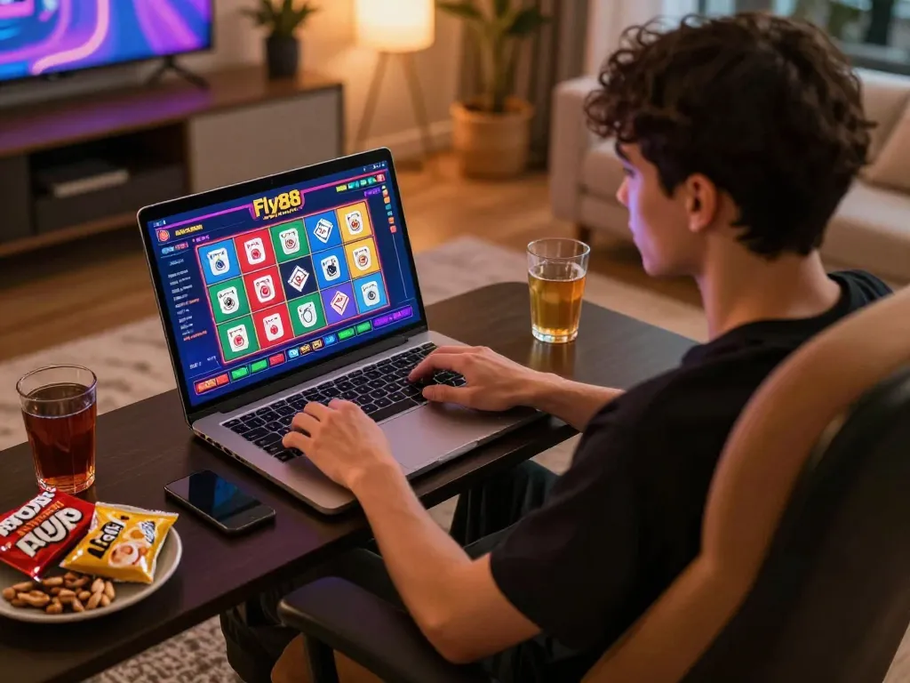 Experience fly88 online gaming with engaging slots and a cozy atmosphere at home.