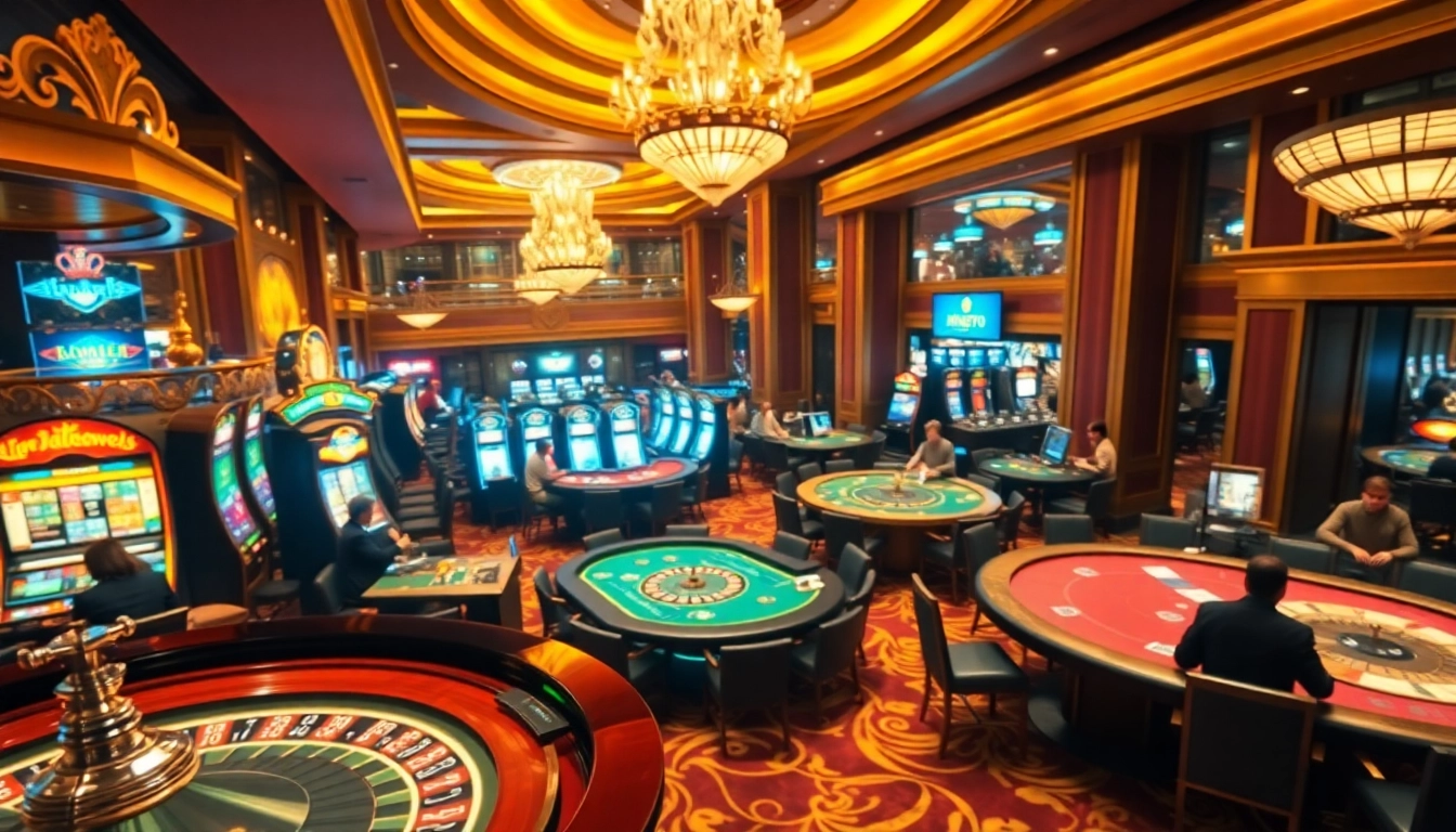 Experience the thrill of gambling at king79 with exciting games and luxurious casino atmosphere.