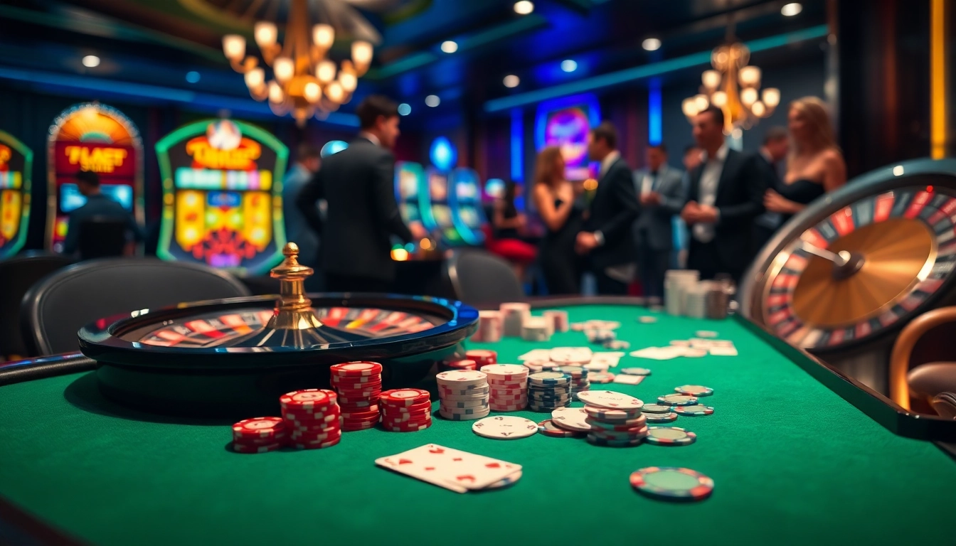 Hitclub poker players engage in high-stakes gameplay at a luxurious casino table.