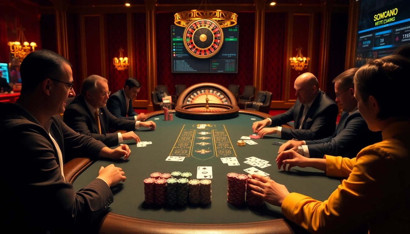 Experience high-stakes poker action at https://goal123.work/ with vibrant chips and expert players.