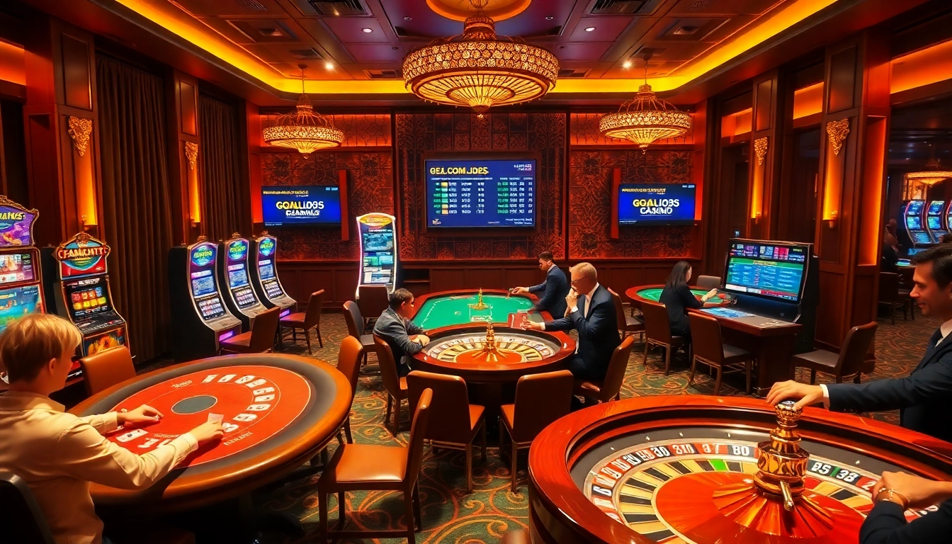 Experience the thrilling atmosphere at https://goal123.ac/ with engaging casino games and vibrant interactions.