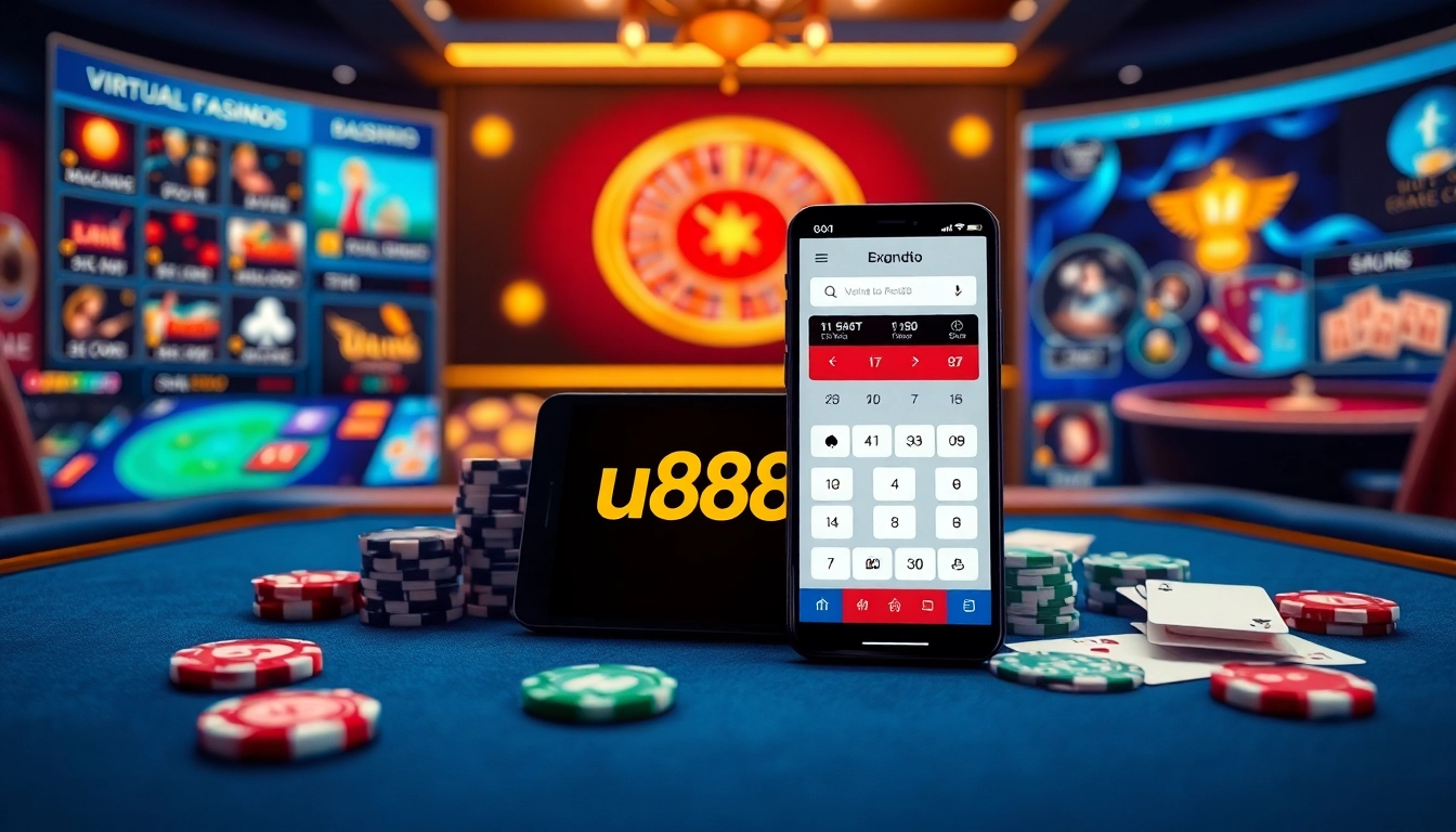 Viva a emoção da u888 plataforma com jogos de cassino vibrantes e design elegante.
