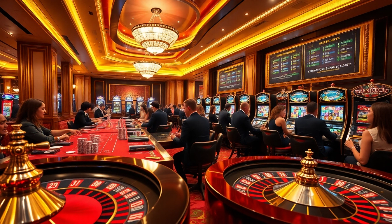 Experience the excitement of gambling at UU 88 with vibrant casino tables and professionals betting.