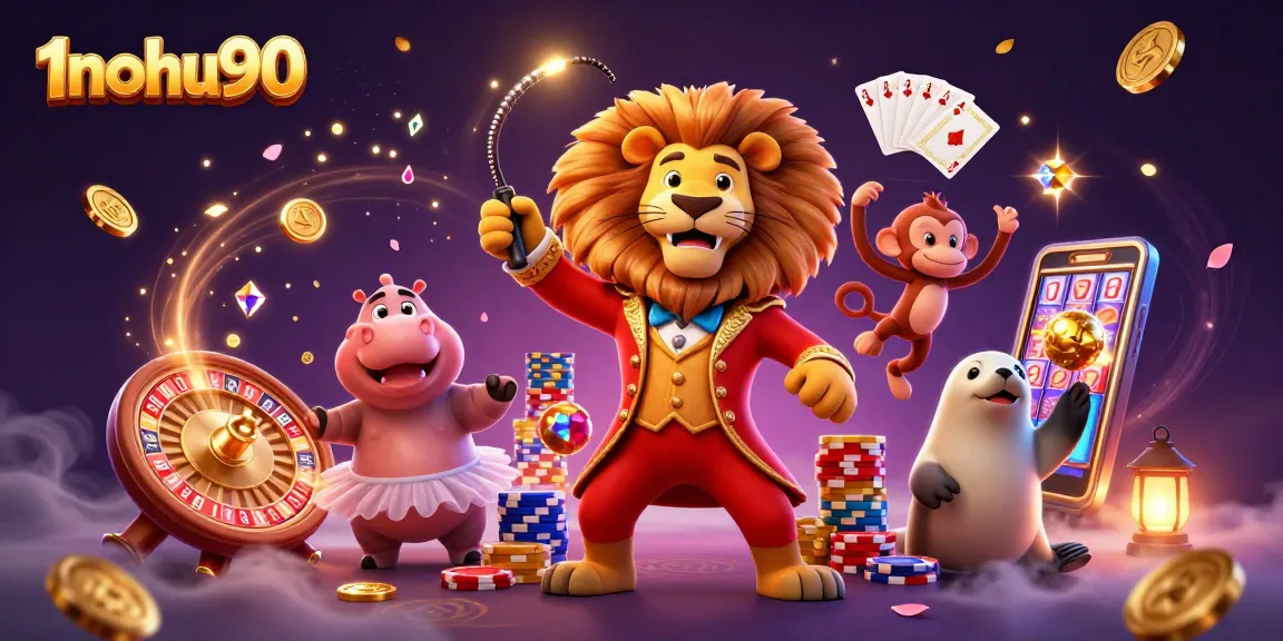 Experience the thrill at 1nohu90 by winning dynamic casino games with engaging characters and vibrant visuals.
