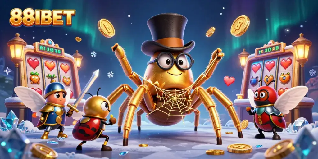 Engage with thrilling 88IBET gaming adventures featuring vibrant characters and dynamic casino elements.