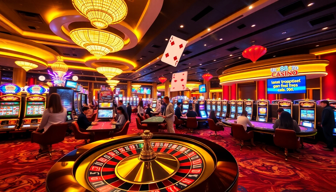 Experience premier gaming delights at uu88vn.za.com with lively casino atmosphere and engaging players.