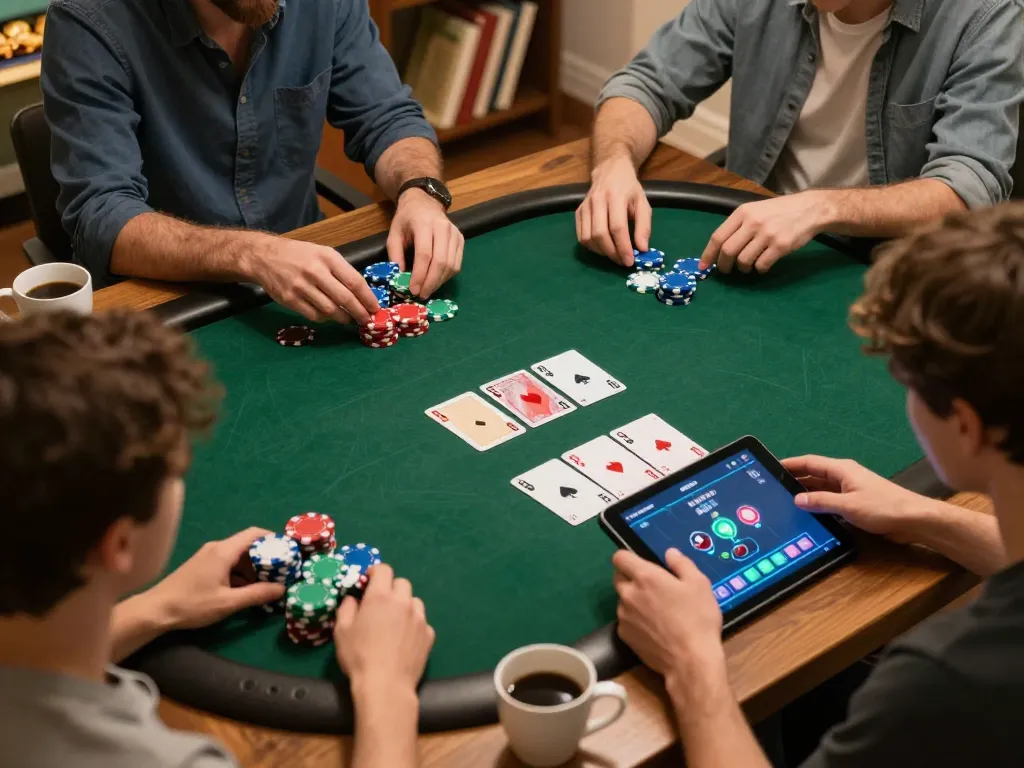 Player strategizing in an online game on 98win, surrounded by cozy personal touches.