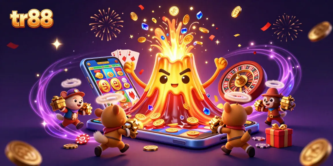 Experience thrilling gameplay at tr88 with vibrant visuals and exciting casino elements in action.