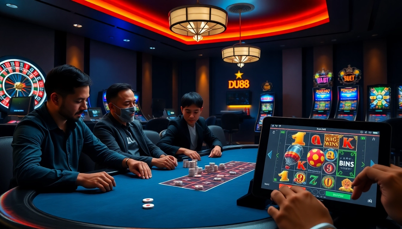 Experience the excitement of DU88 with professional poker games and winning vibes.