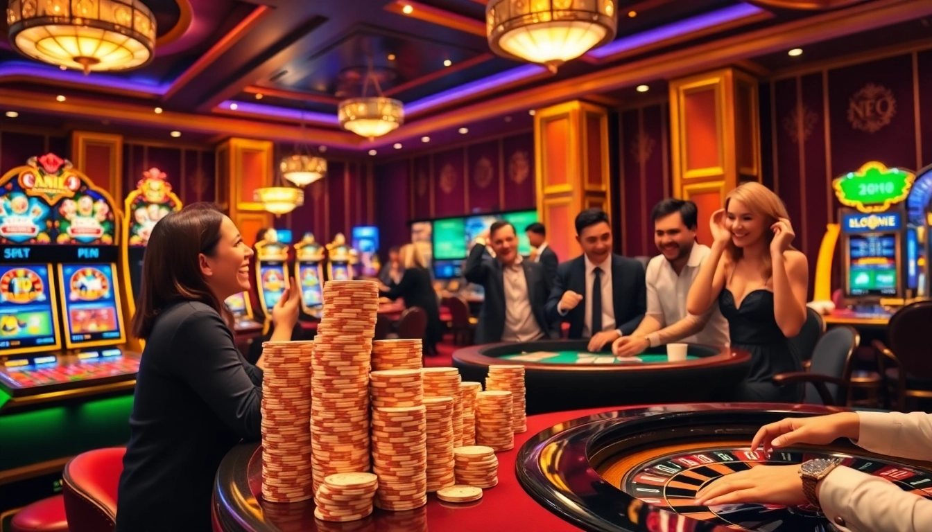 Experience winning thrills at Slot365 with immersive games and vibrant casino ambiance.