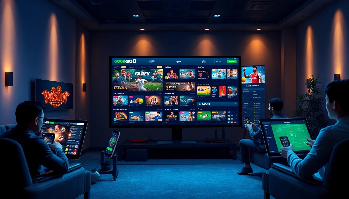 Experience the excitement of GO8’s top online betting platform featuring interactive casino games and sports options.