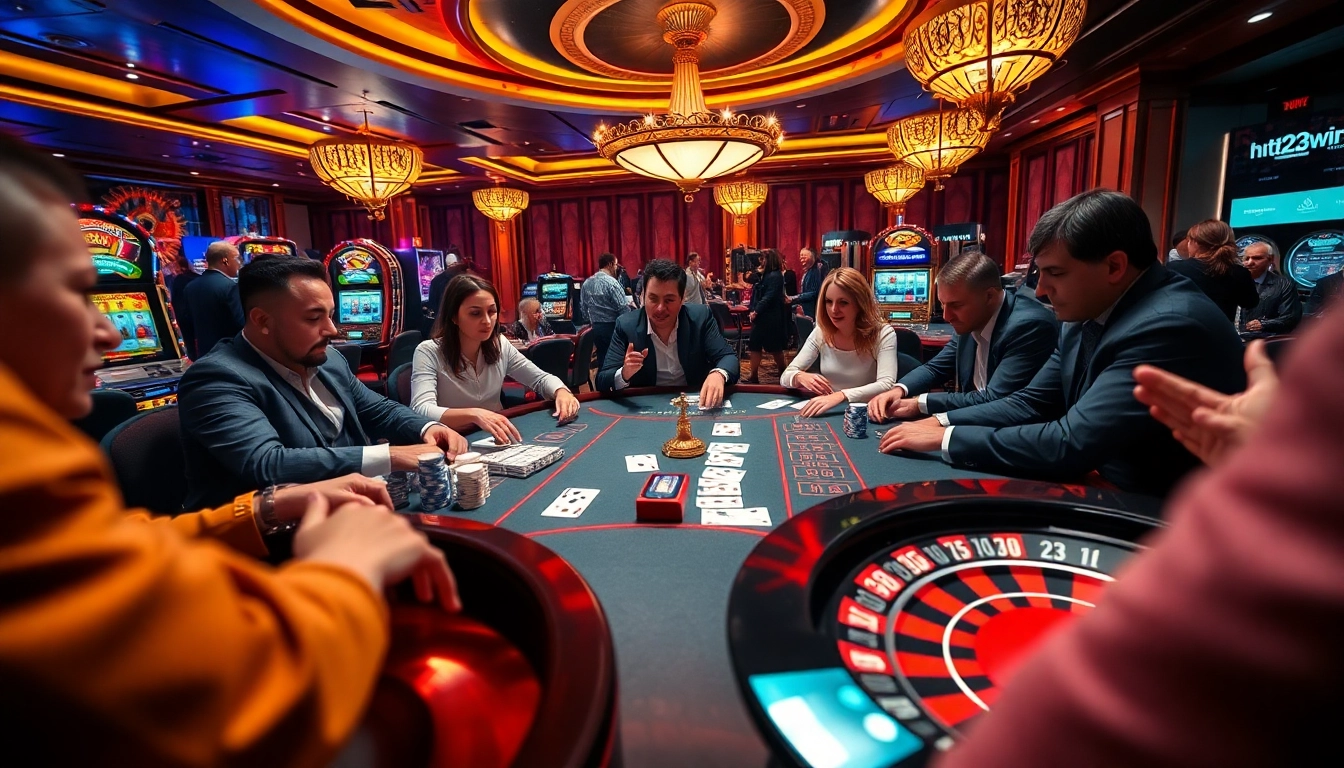 Experience the thrill of online gambling at https://23win.cooking/ with an engaging casino atmosphere.