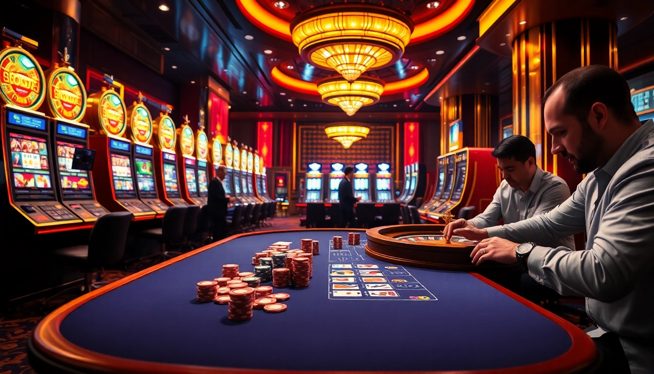 Bet on exciting moments at https://kjc.football/ with vibrant casino action featuring roulette and poker.