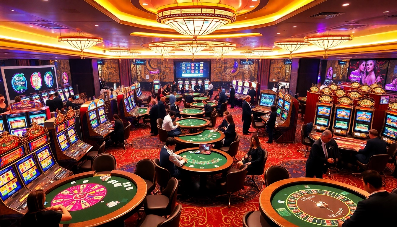 Experience the excitement of Trang Chủ BL555 with vibrant casino games and engaging players.
